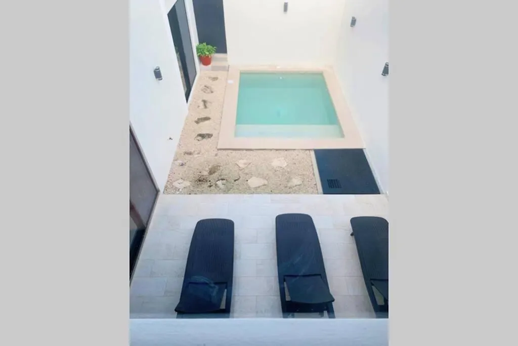 Casa Pitahaya, Ubicada En El Centro De Cozumel Villa Feriehus